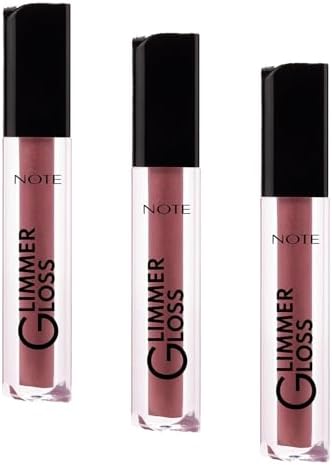 Cosmetics Glimmer Gloss Işıltılı Nemlendirici Dudak Parlatıcısı - 40 Rosy (3 paketi)