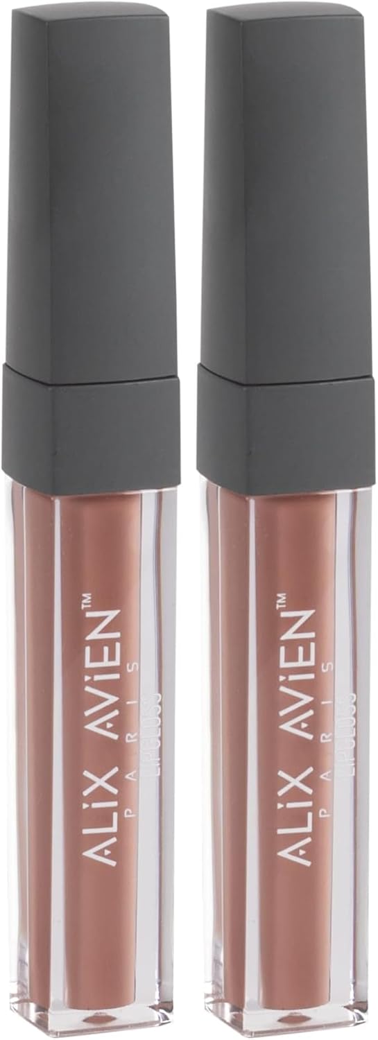 Alternative view of Uzun Süre Kalıcı Yapışkan His Bırakmayan Nemlendirici Dudak Parlatıcısı - Lipgloss 02 Dusty Rose (2 paketi)