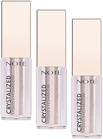 Alternative view of Cosmetics Crystalized Eyeshadow Likit Metalik Göz Farı, 06 Moonstone (3 paketi)