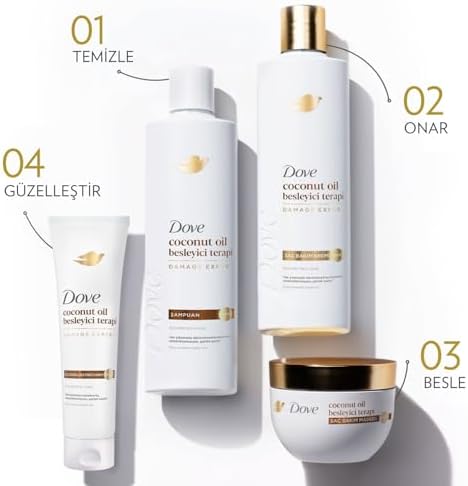Alternative view of Dove Saç Güzelleştirici Krem Coconut Oil Besleyici Terapi 150 ml (4 paketi)