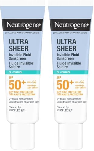 Alternative view of Ultra Sheer Oil Control Fluid SPF50+ Yüz Güneş Koruyucu 50 ml (2 paketi)