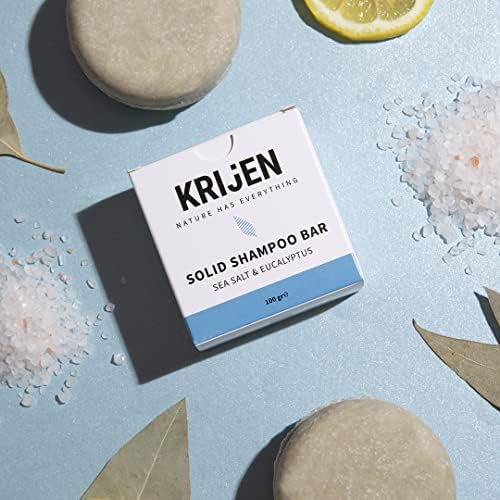Alternative view of Krijen Deniz Tuzu & Okaliptus Katı Şampuan 100gr (2 paketi)