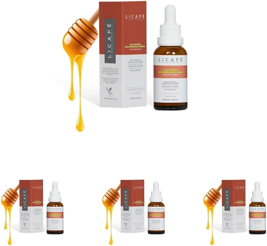 Alternative view of Cilt Yaşlanması Karşıtı Aydınlatıcı Retinol (2. Aşama%0,5) Serum 30ml (4 paketi)