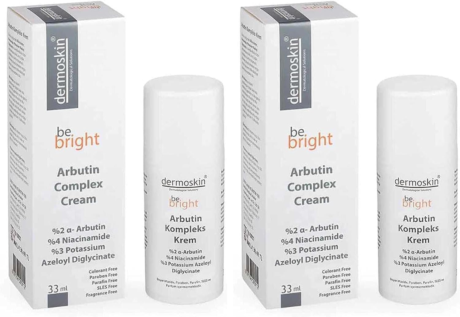 Be Bright Arbutin Kompleks Krem 33ml (2 paketi)