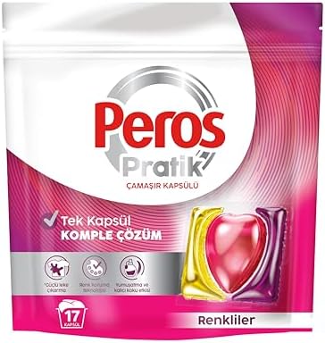 Alternative view of PEROS Pratik Renkliler 17'li Çamaşır Kapsülü (3 paketi)