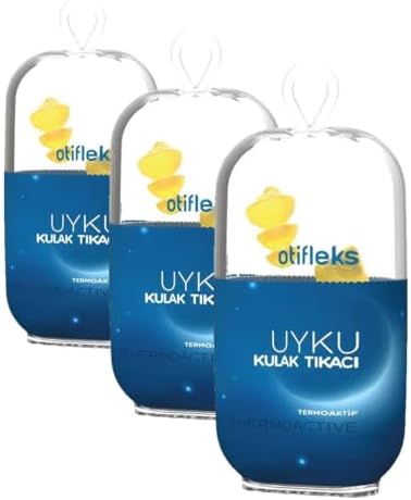 Otifleks 2'li Uyku Kulak Tıkacı Çok Renkli XL (3 paketi)