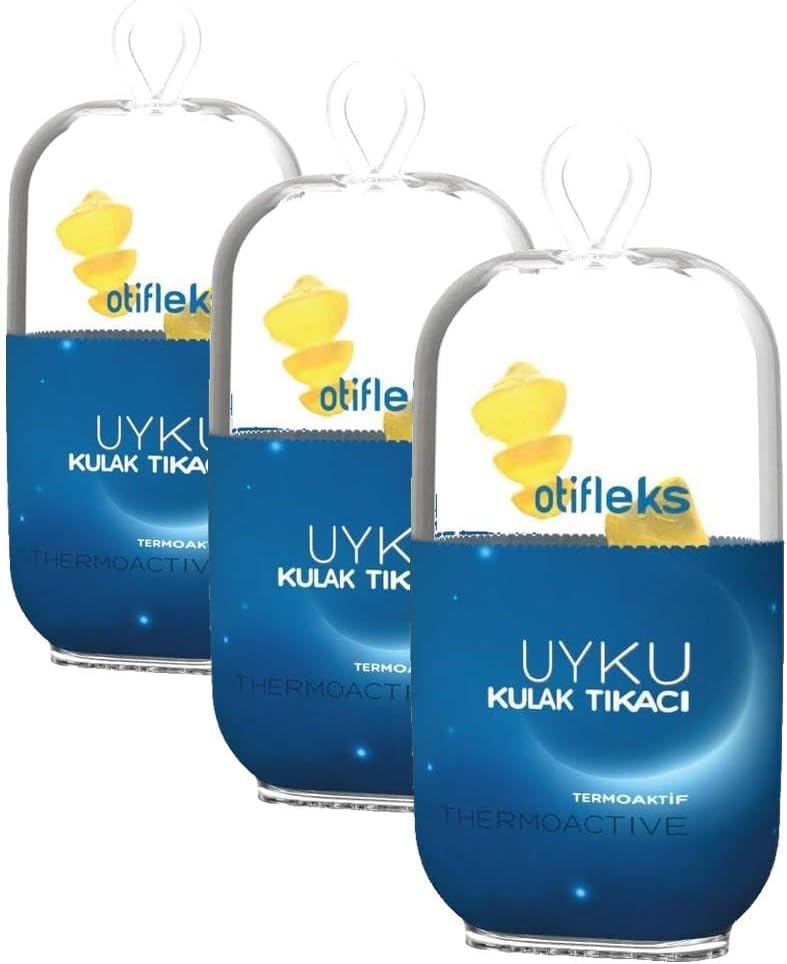 Alternative view of Otifleks 2'li Uyku Kulak Tıkacı Çok Renkli XL (3 paketi)