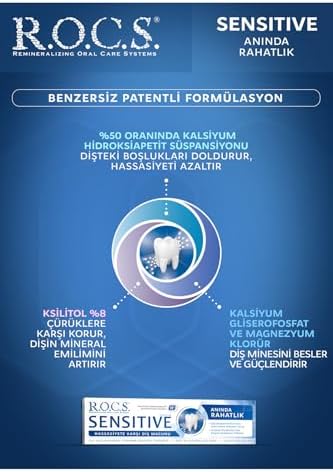 Alternative view of Sensitive Relief - Anında Ferahlık Florürsüz Diş Macunu 75 ml (3 paketi)