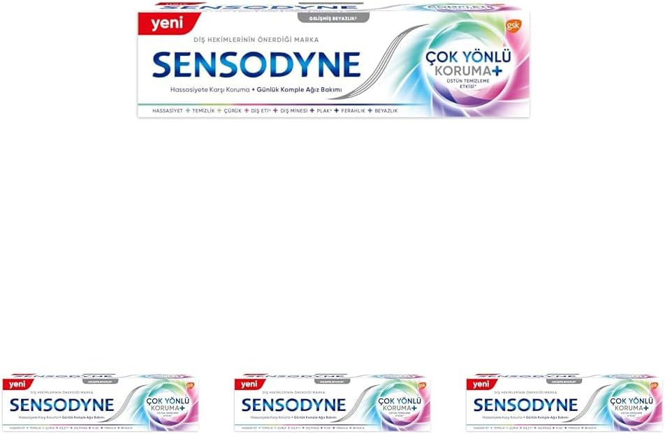 Çok Yönlü Koruma Beyazlatıcı Diş Macunu 75 Ml (4 paketi)