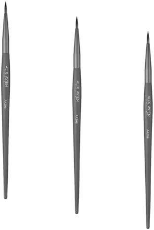 İnce Uçlu Eyeliner Fırçası - Eyeliner Brush Aa299 (3 paketi)