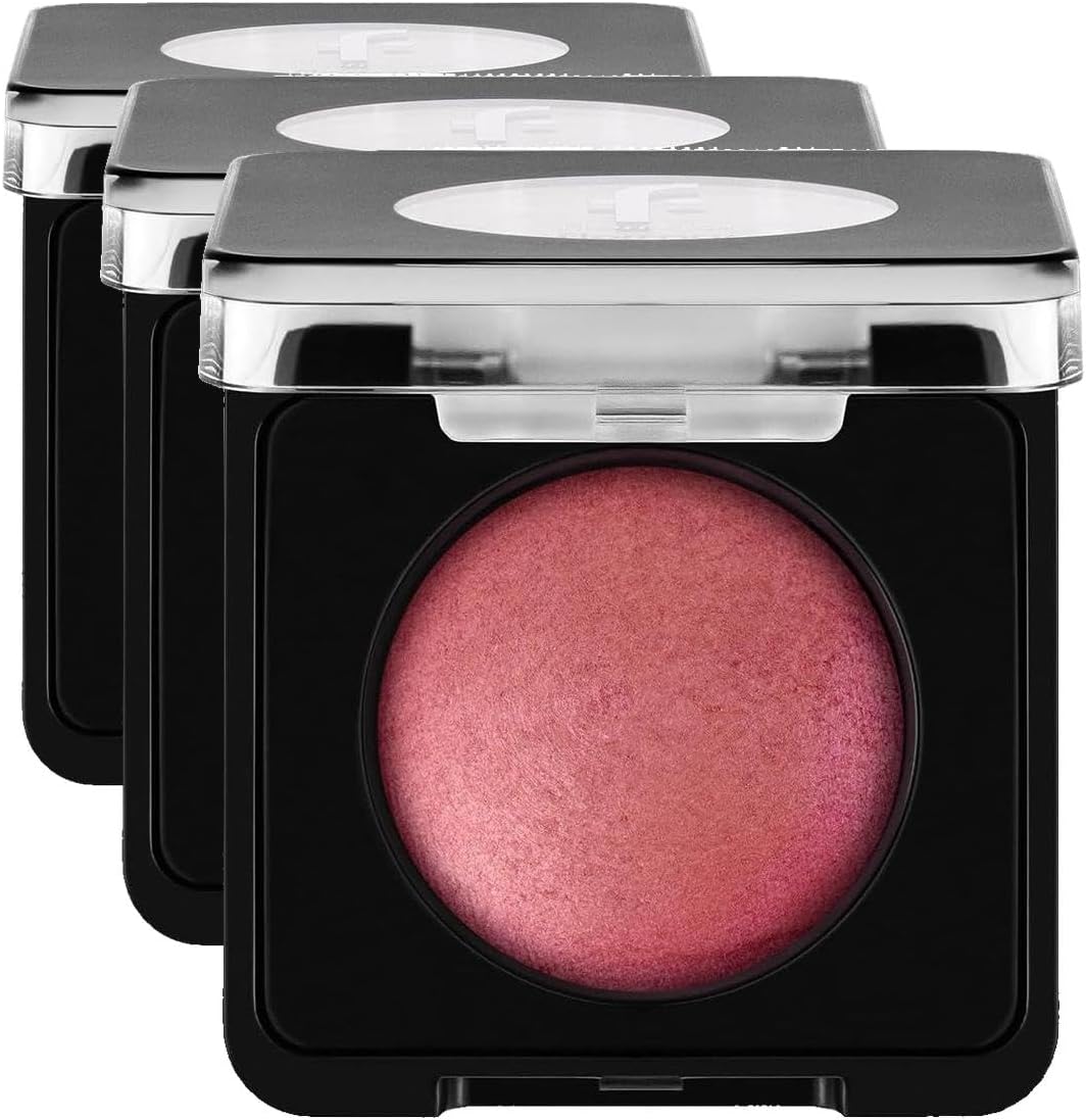 Alternative view of Baked Blush-On Yüksek Pigmentli & Doğal Işıltılı Fırınlanmış Allık 059 DUSTY ROSE (3 paketi)