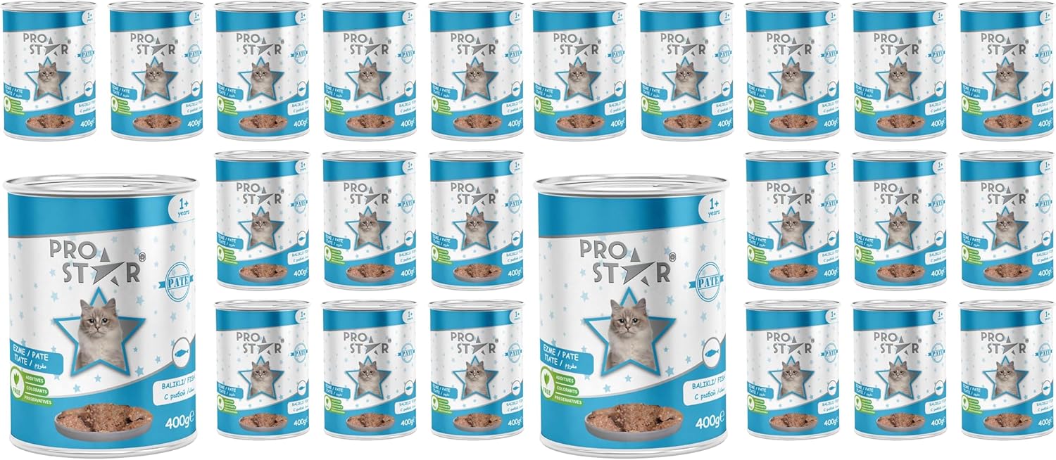Alternative view of Prostar Yetişkin Kedi Balıklı Pate 400 Gr x 12 adet (2 paketi)