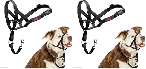 Alternative view of Şirket Hayvanlarının Halti Köpek Halter, Boyut 2 (35-48 cm), Siyah (2 paketi)
