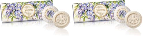 Saponificio Artigianale Fiorentino Sabun 3x100 Gr - Wisteria (2 paketi)