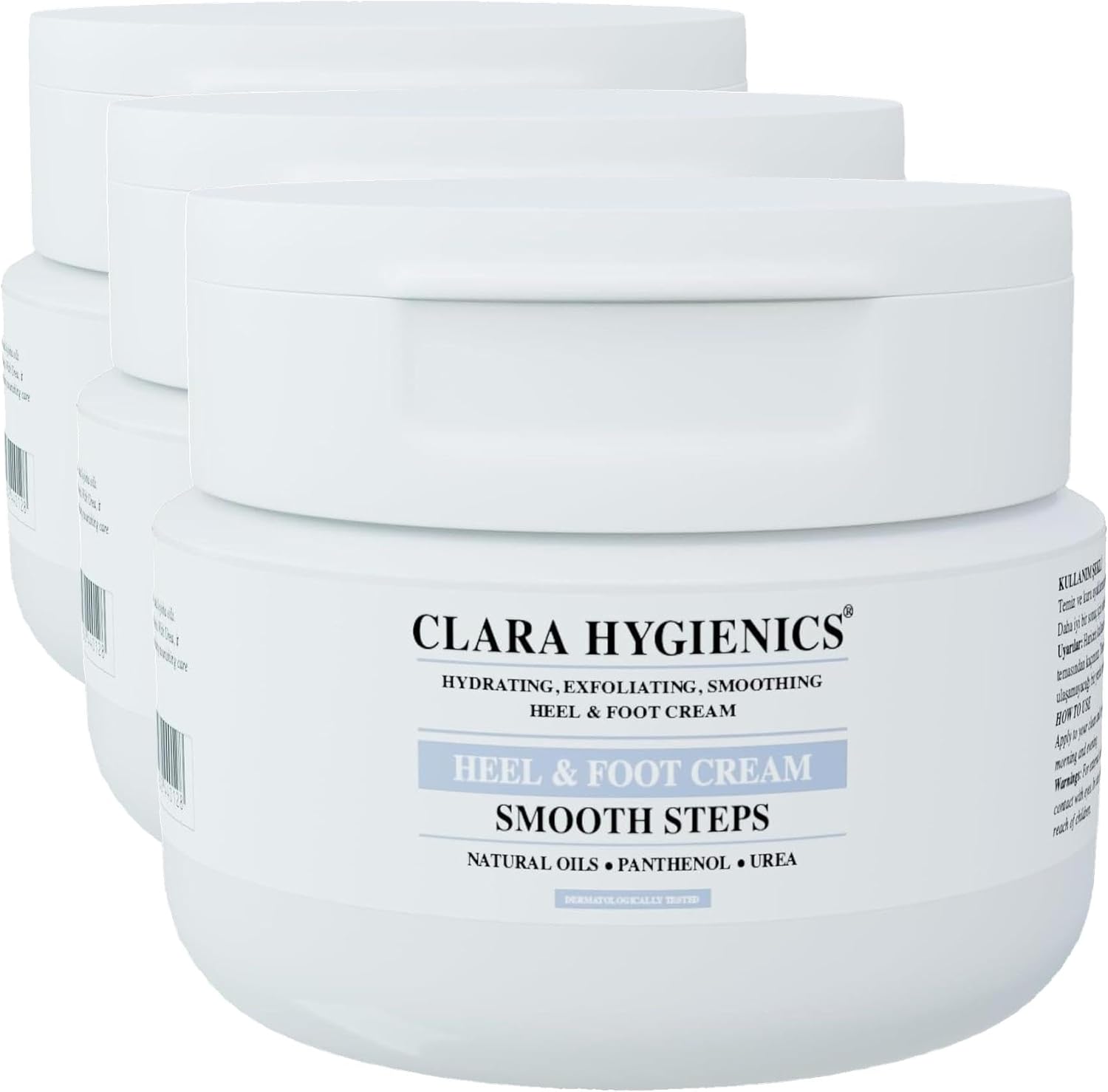 Smooth Steps Heel & Foot Cream 100 ml Ayak Bakım Kremi (3 paketi)