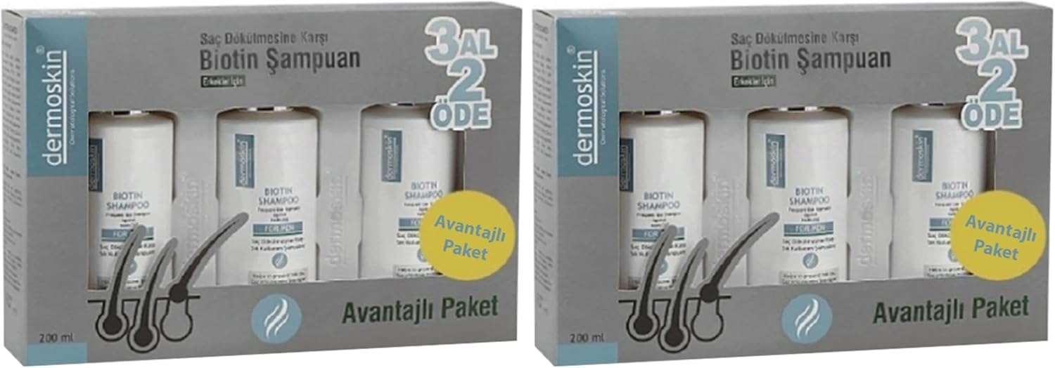 Alternative view of Biotin Şampuan 3 Al 2 Öde Kofre Erkek 1 Paket (1 x 200 ml) (2 paketi)