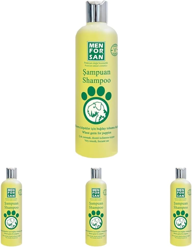 Alternative view of Menforsan Buğday Tohumu Özlü Köpek Şampuanı 300 ml (4 paketi)
