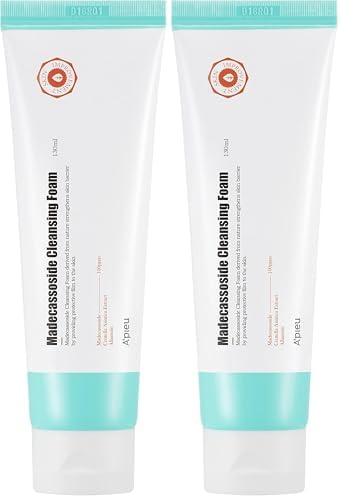A'PIEU Hassas Ve Yıpranmış Ciltlere Özel Bakım Sunan Yüz Yıkama Köpüğü 130ml Madecassoside Cleansing Foam (2 paketi)