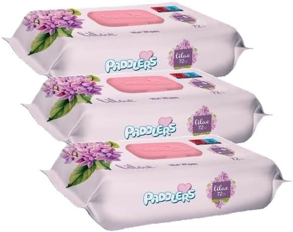 Leylak Kokulu Islak Mendil 864 Yaprak (12x72) – Koli (3 paketi)