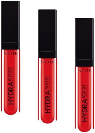 Cosmetics Hydramoist Lipgloss Nemlendirici Dudak Parlatıcısı - 09 Heartbreaker - Kırmızı (3 paketi)