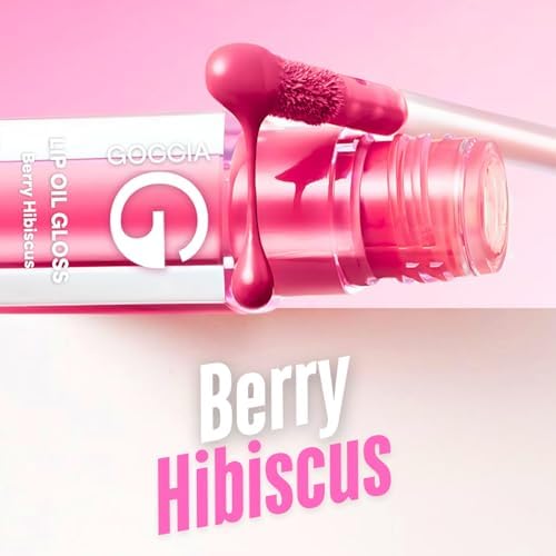 Lip Oil Gloss Hibiscus – Işıltılı, Dolgun ve Yumuşacık Dudaklar (4 paketi)
