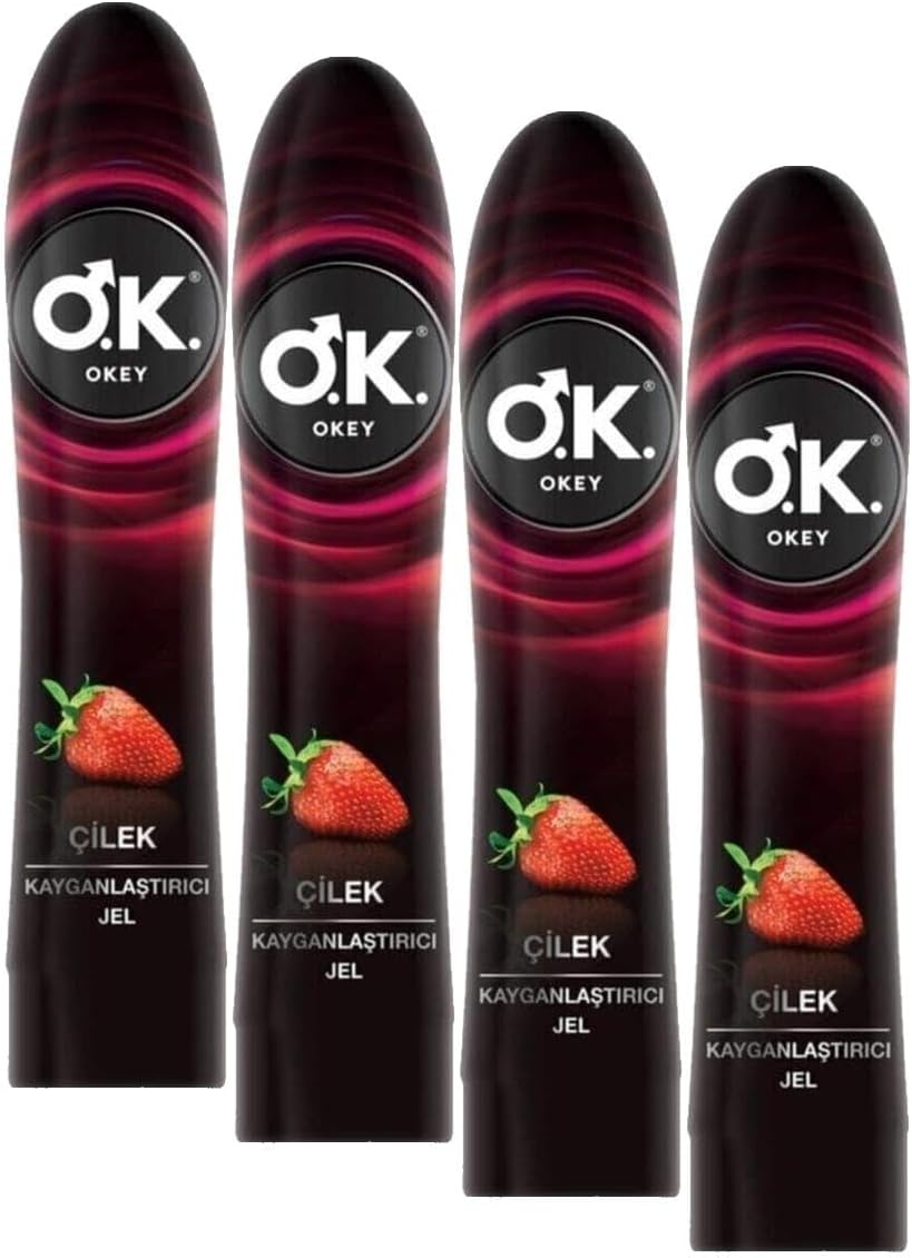 Kayganlaştırıcı Jel - Çilek Özlü 100 ml (4 paketi)