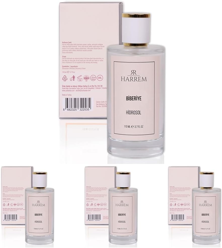 Biberiye Suyu Sebum/Yağ Dengeleyici Tonik 110 ml (4 paketi)
