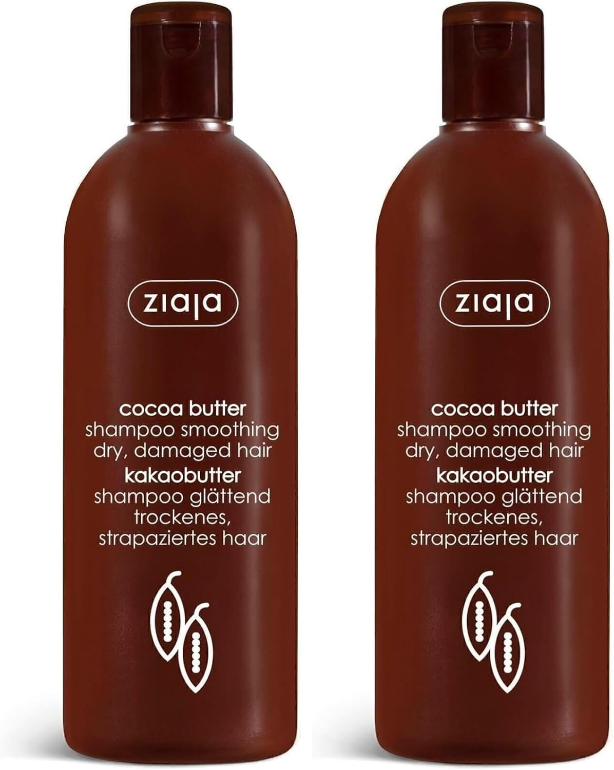 Ziaja Kakao Yağı Şampuanı 400 ml (2 paketi)