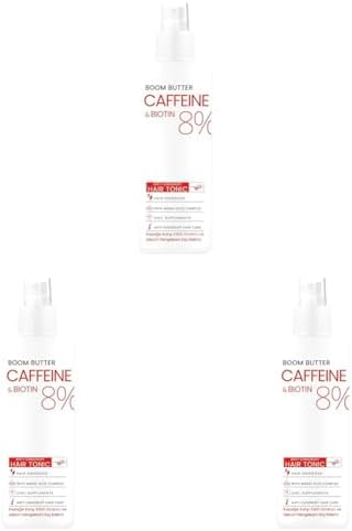 Alternative view of BOOM BUTTER Caffeine Biotine Yavaş Uzayan Kepeklenen Saçlar için Tonik 150 ML (3 paketi)