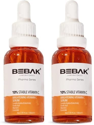 Bebak Pharma Serisi Aydınlatıcı C Vitamini Serum 30 Ml (2 paketi)