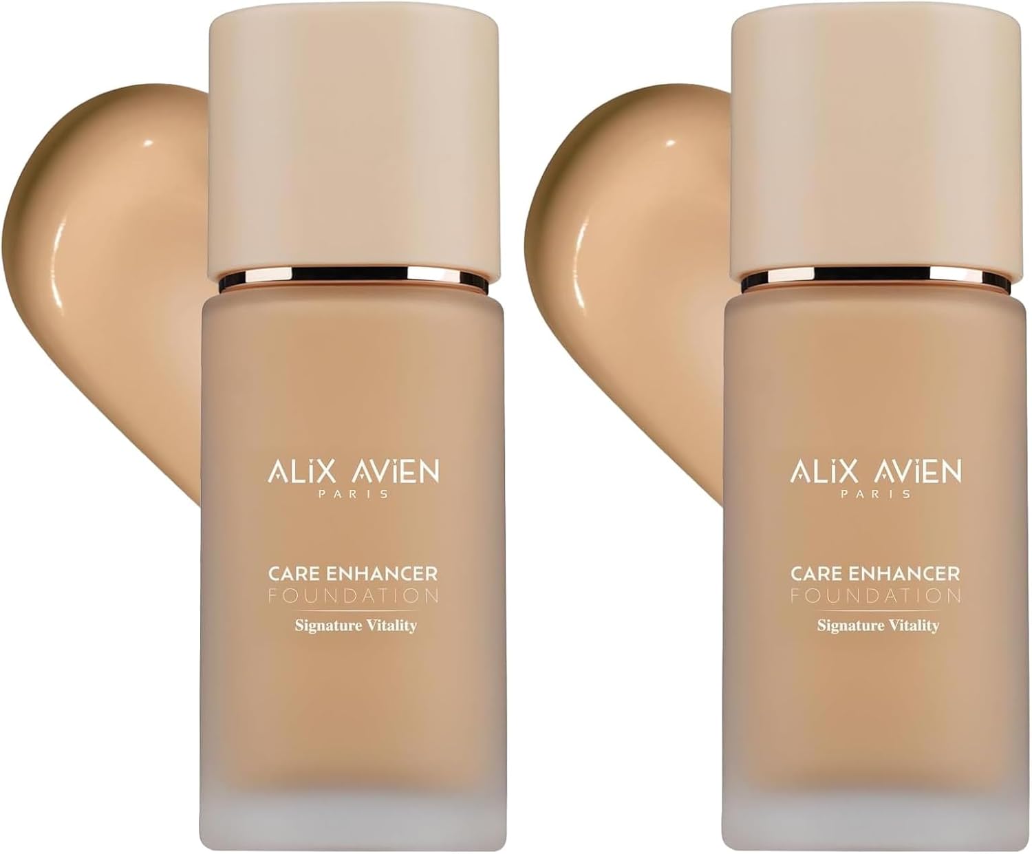 Alternative view of Alix Avien Kırışıklık Karşıtı Nemlendirici SPF30 Parlak Bitişli Fondöten Care Enhancer 810 Desert Sand (2 paketi)