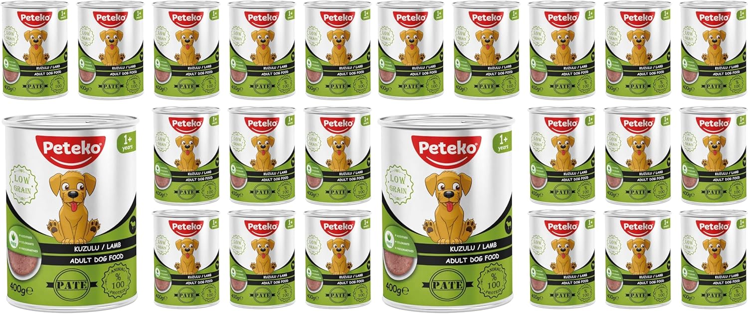 Alternative view of Yetişkin Köpek Kuzulu Pate 400 Gr x 12 adet (2 paketi)