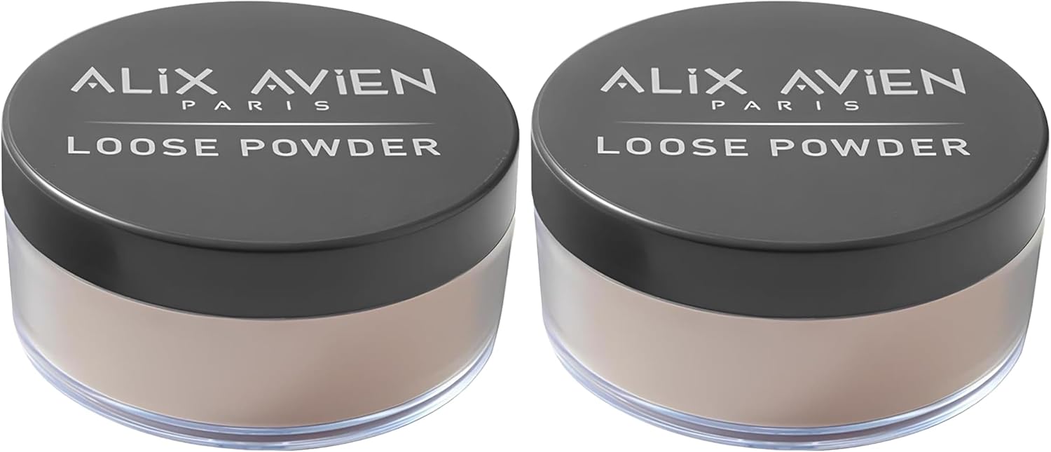 Alternative view of Alix Avien İpeksi Toz Pudra Sabitleyici Etki Mat Bitiş Loose Powder 03 Soft Apricot 25 g (2 paketi)