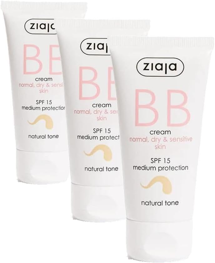 Ziaja Bb Krem Normal Kuru ve Hassas Cilt Doğal Ton Spf 15 50 ml (3 paketi)
