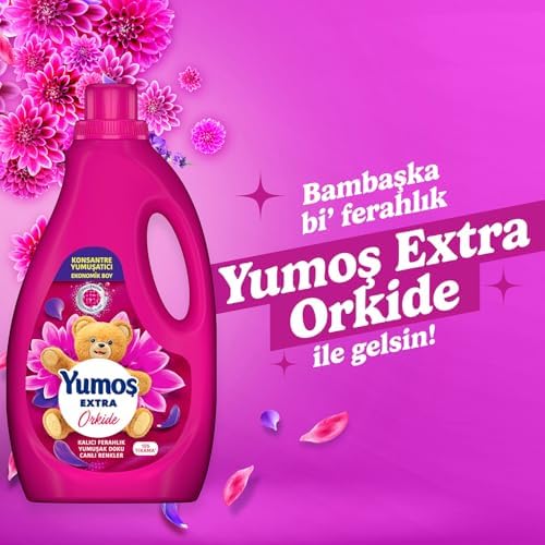 Alternative view of Yumoş Konsantre Çamaşır Yumuşatıcısı Orkide 2520 ml (4 paketi)