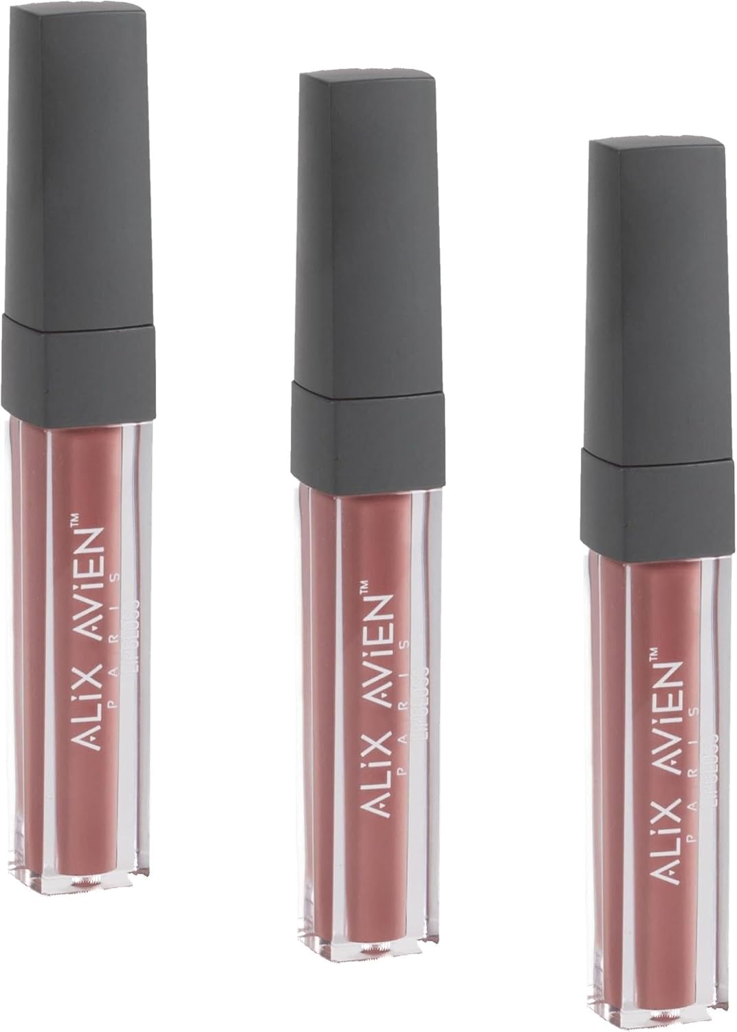 Alternative view of Uzun Süre Kalıcı Yapışkan His Bırakmayan Nemlendirici Dudak Parlatıcısı - Lipgloss 05 Soft Caramel (3 paketi)