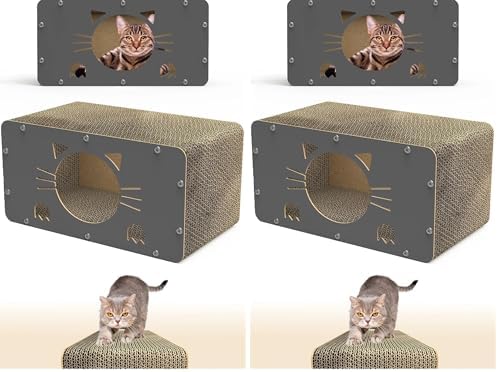 Tırmata Doğal Karton Kedi Tırmalaması Kedi Tırmalama Kanepesi Tahtası Kedi Tırmalama Evi (Karton/) (2 paketi)
