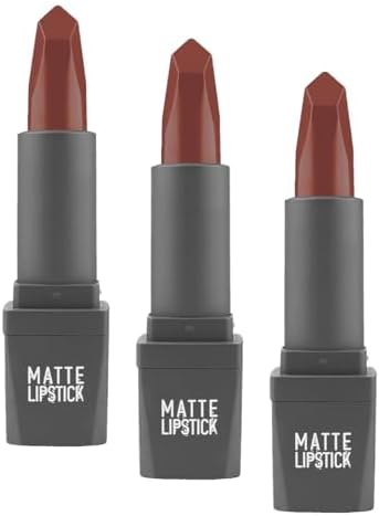 Alternative view of Yoğun Renk Veren Uzun Süre Kalıcı Nemlendirici Kadifemsi Mat Ruj - Lipstick 412 Warm Brown (3 paketi)