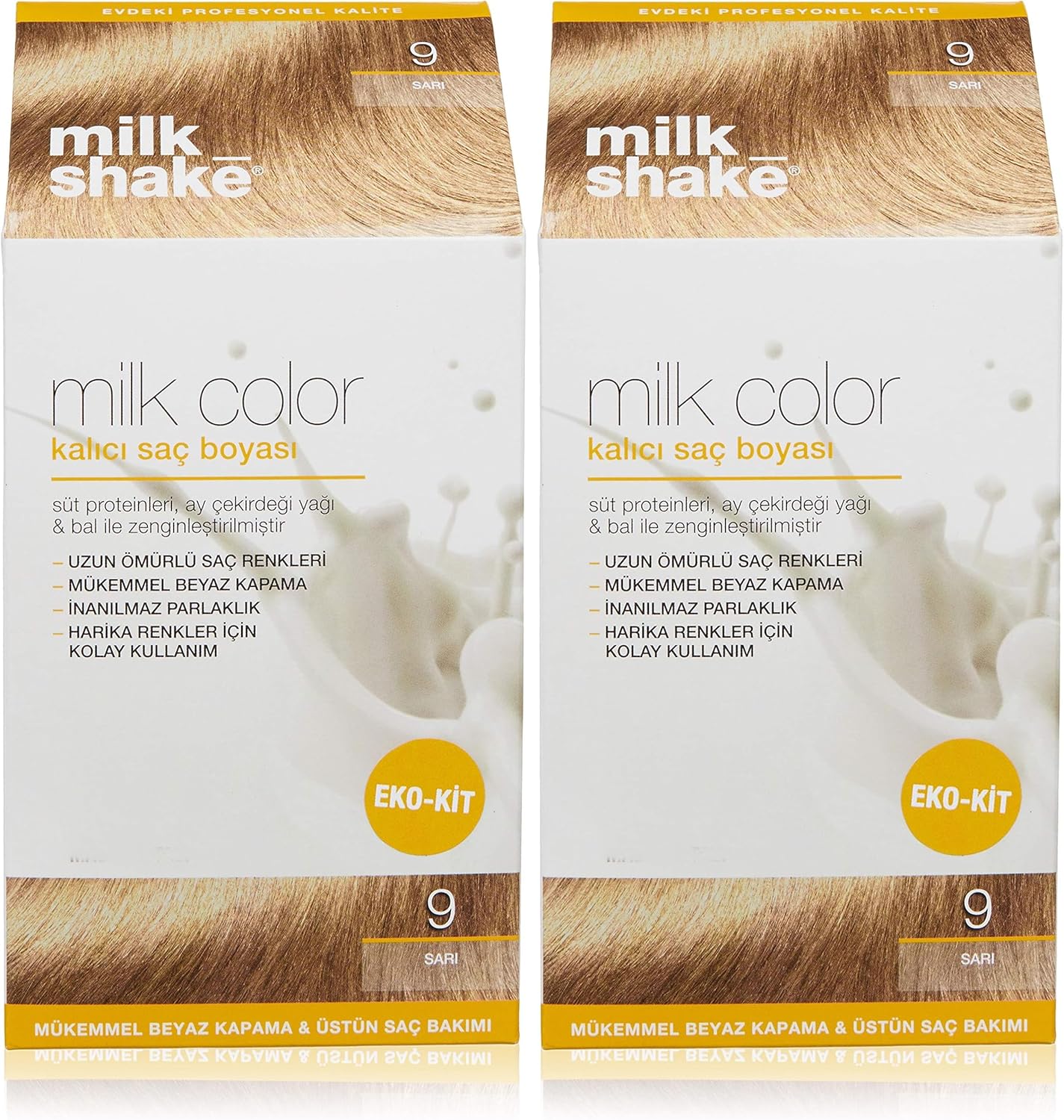 Shake Eko Kit Saç Boyası 9 (0.5 g) (2 paketi)