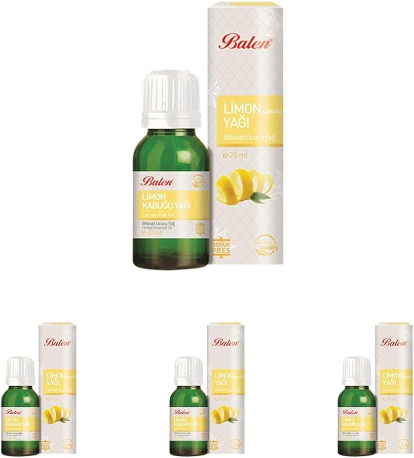 Alternative view of Balen Limon Kabuğu Yağı 5 x 20 ML (4 paketi)