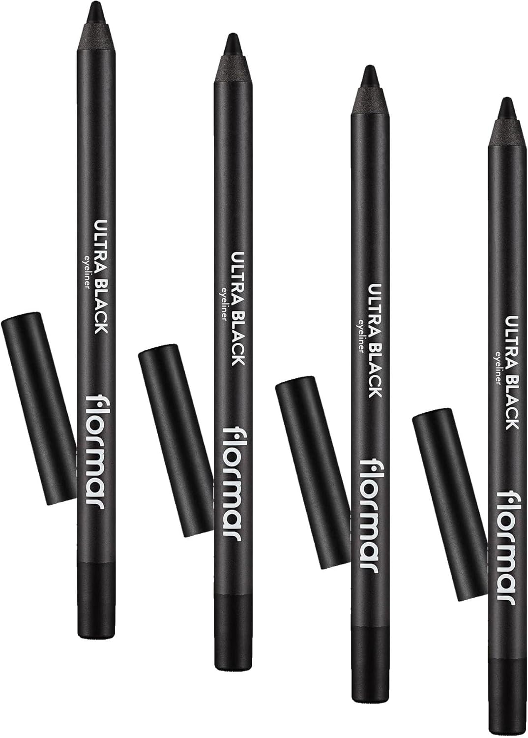 Yüksek Pigmentli & Mat Bitişli 001 Jel Eyeliner (4 paketi)