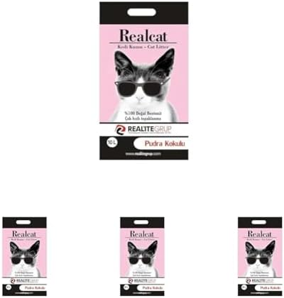Alternative view of Realcat Pudra Kokulu Kedi Kumu 10 Litre (4 paketi)