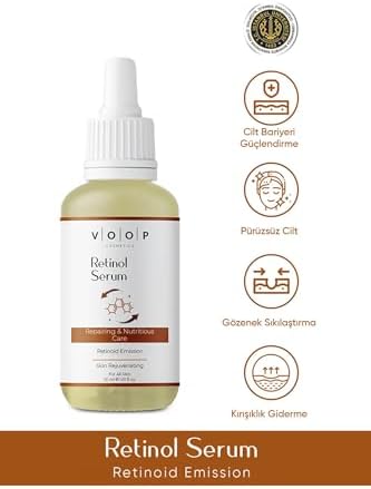 VOOP Retinol Onarıcı Ve Besleyici Bakım Emission 2% Serumu 30 Ml (3 paketi)
