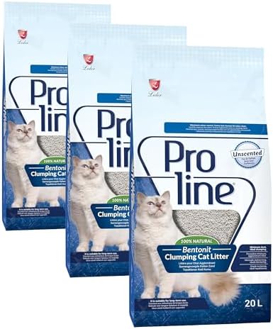 Alternative view of Proline Kokusuz Bentonit Kedi Kumu 20 L (3 paketi)