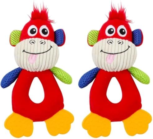 Pawise Vivid Life-Hollow Monkey Köpek Oyuncağı (2 paketi)
