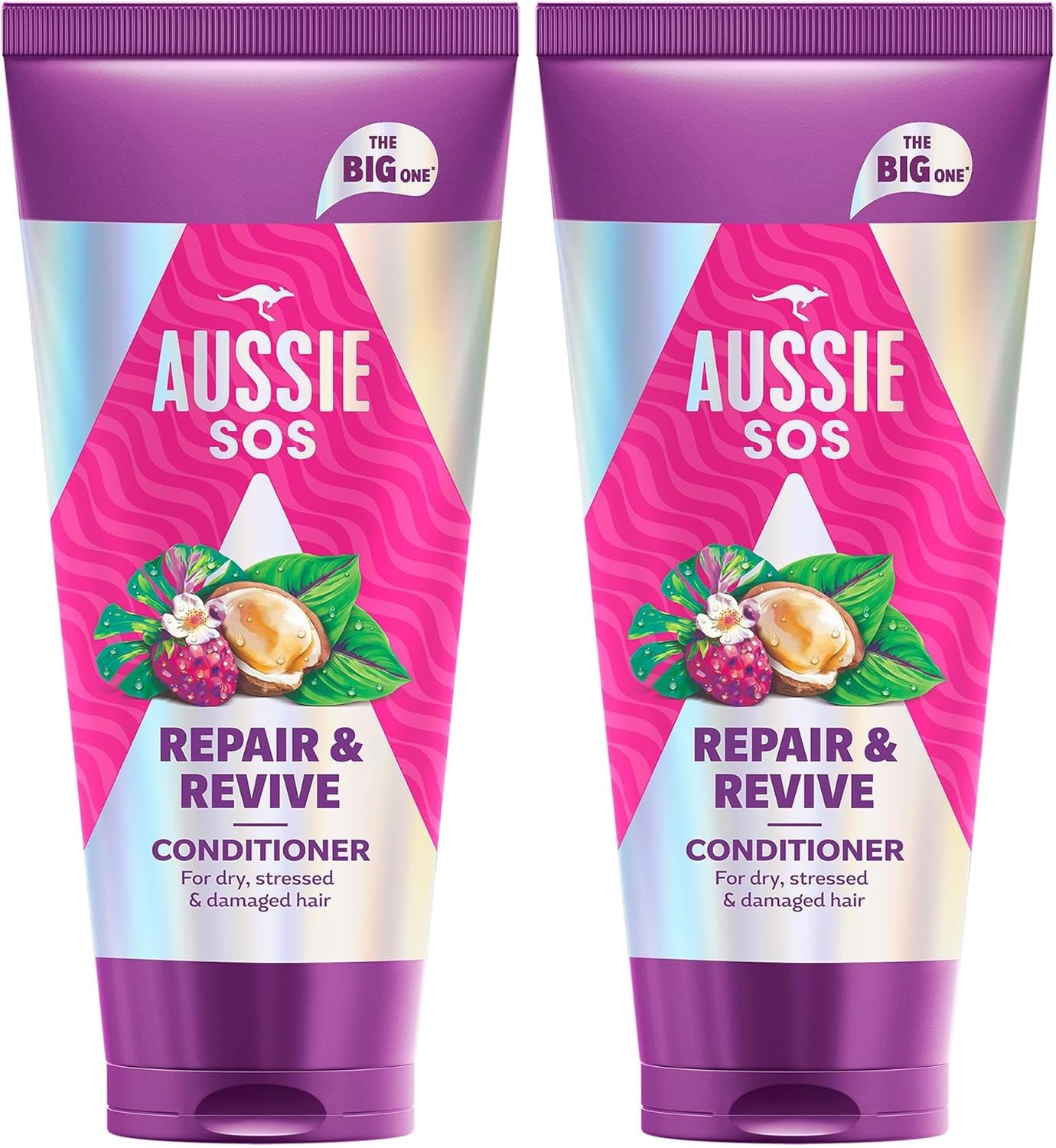 Alternative view of Aussie SOS Repair & Revive Kuru, Yıpranmış ve Hasar Görmüş Saçlar için Saç Kremi 350ml (2 paketi)