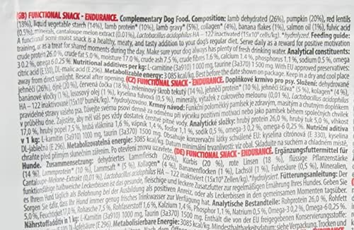 Brit Care Functional Snack, Fiziksel Sağlığı Desteklemek İçin, Tahılsız, Kuzu Etli Ve Muzlu, Fonksiyonel Yetişkin Köpek Ödülü, 150 g (3 paketi)