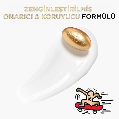 PANTENE Keith Haring Onarıcı & Koruyucu Maske 300 Mililitre (3 paketi)