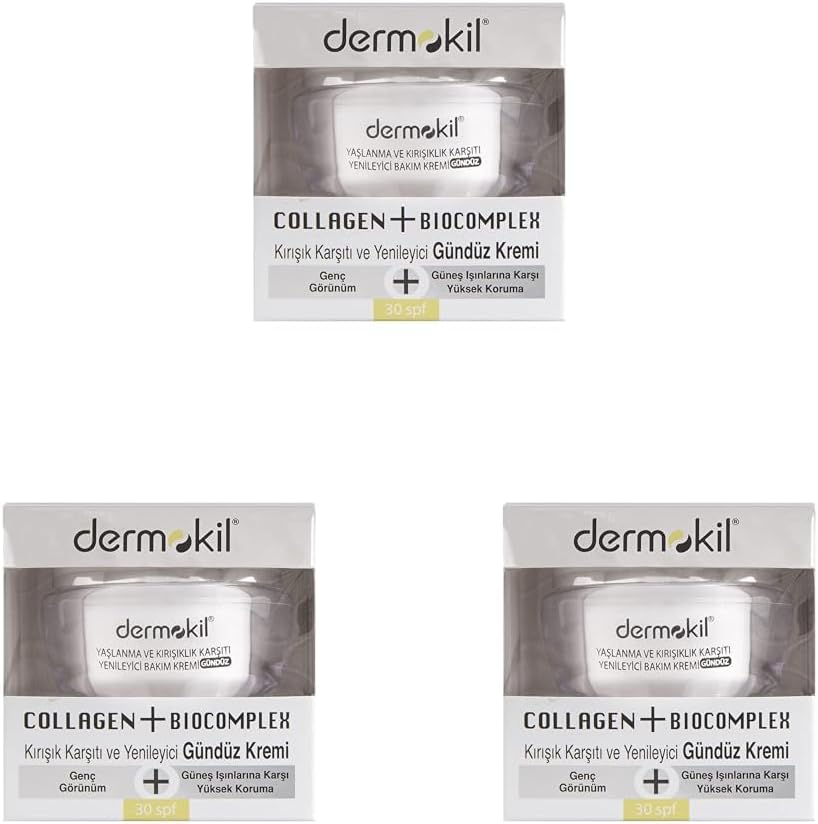 Alternative view of Collagen + Biocomplex Anti Age Yaşlanma Belirtilerine Karşıtı Gündüz Bakım Kremi (50 ml) (3 paketi)
