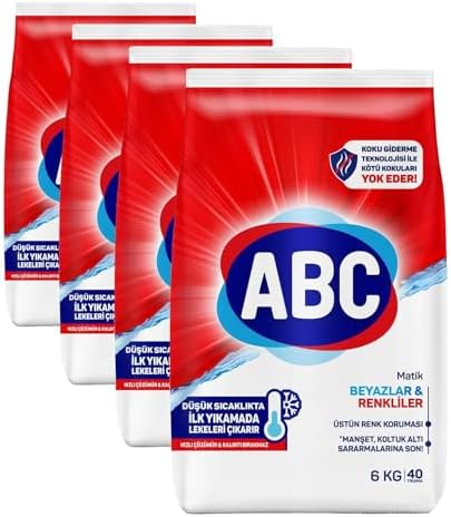 Alternative view of ABC DETERJAN Matik Beyazlar & Renkliler 6 Kg (4 paketi)
